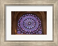 Framed Interior of Notre Dame Cathedral, Paris, France