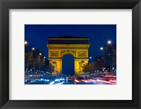 Framed Military Ceremony at the Arc de Triomphe