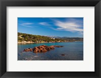 Framed Cala Rossa Beach, France