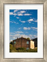 Framed Abazia Farmhouse at Sunset