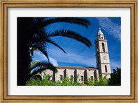 Framed France, Corsica, Sartene, Eglise Ste-Marie church