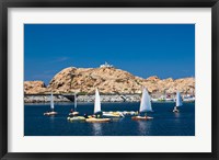 Framed Sailboats in Corsica, France