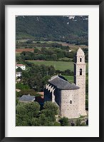 Framed Patrimonio, St-Martin church