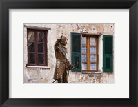 Framed Statue of Francois Gaffori