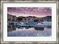 Framed Port Tino Rossi, France