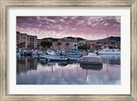 Framed Port Tino Rossi, France