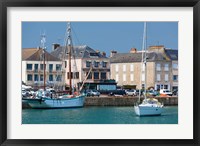Framed Saint Vaast La Hougue, Normandy, France