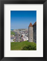 Framed Dieppe Chateau Musee Town Castle/Museum