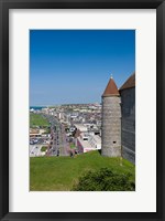 Framed Dieppe Chateau Musee Town Castle/Museum