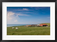 Framed Farm by Cap Blanc Nez, Escalles