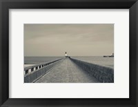 Framed West Jetty in The Port of Calais