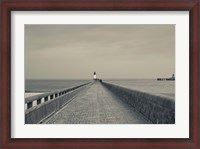 Framed West Jetty in The Port of Calais