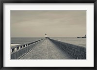 Framed West Jetty in The Port of Calais