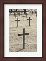 Framed Neuville St-Vaast, WWI German military cemetery, Pas de Calais, France