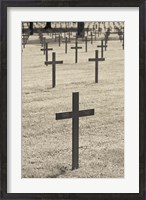Framed Neuville St-Vaast, WWI German military cemetery, Pas de Calais, France
