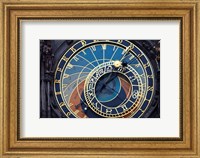 Framed Prague Astronomical clock