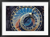 Framed Prague Astronomical clock