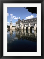 Framed Chateau Chenonceaux Loire Valley France