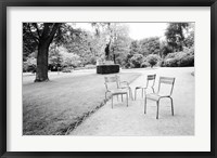 Framed Luxembourg Gardens Statue of Liberty