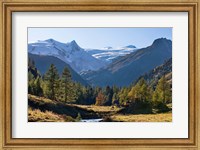 Framed Glacier Schlatenkees, Austria