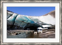 Framed Ice Cave in the Glacier of Schlatenkees