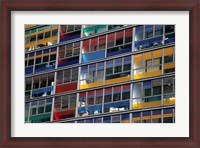 Framed Colorful Windows near Lille Station