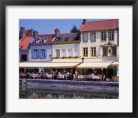 Framed Amiens Built on Waterways and Canals, France