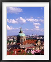 Framed St Nicholas Church, Czech Republic