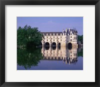 Framed Chateau du Chenonceau, Loire Valley, France
