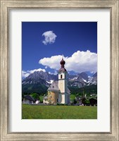 Framed Church at Going, Tyrol, Austria