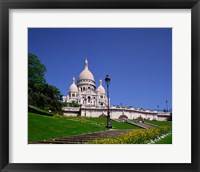 Framed Sacre Coeur, Montmartre, Paris, France