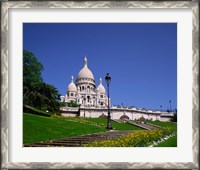 Framed Sacre Coeur, Montmartre, Paris, France