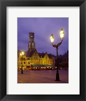 Framed Burg Square, Bruges, Belgium