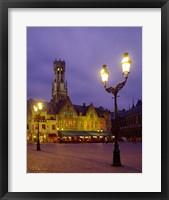 Framed Burg Square, Bruges, Belgium