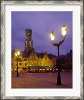 Framed Burg Square, Bruges, Belgium