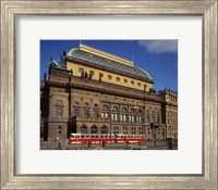 Framed National Theatre, Prague, Czech Republic
