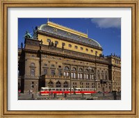 Framed National Theatre, Prague, Czech Republic