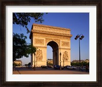 Framed Arc de Triomphe, Paris, France