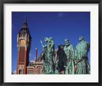 Framed Town Hall and Six Burghers, Calais, France