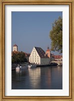 Framed Danube River Salt House