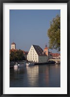 Framed Danube River Salt House