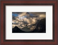 Framed Sunrise over Karwendel Mountains