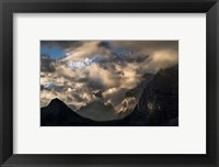Framed Sunrise over Karwendel Mountains