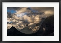 Framed Sunrise over Karwendel Mountains