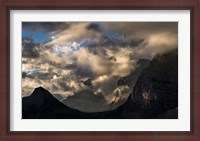 Framed Sunrise over Karwendel Mountains