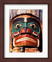 Framed Totem Pole,Vancouver Island