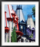 Framed Victorian Houses