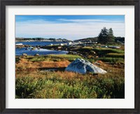 Framed Nova Scotia Coastline