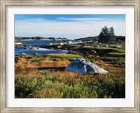 Framed Nova Scotia Coastline