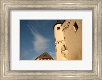 Framed Marksburg Castle in Germany